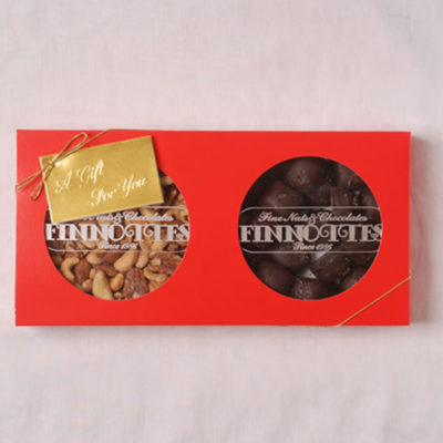 Premium Mixed Nuts + Dark Sea Salt Caramels (28 oz Gift Box)